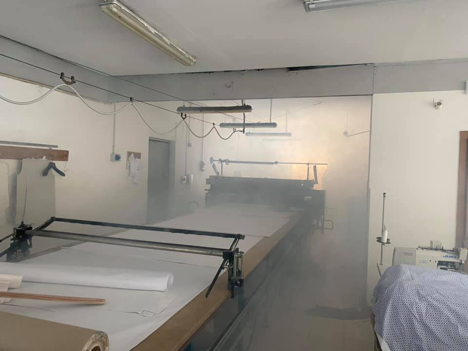 sanificazione macchinari industria