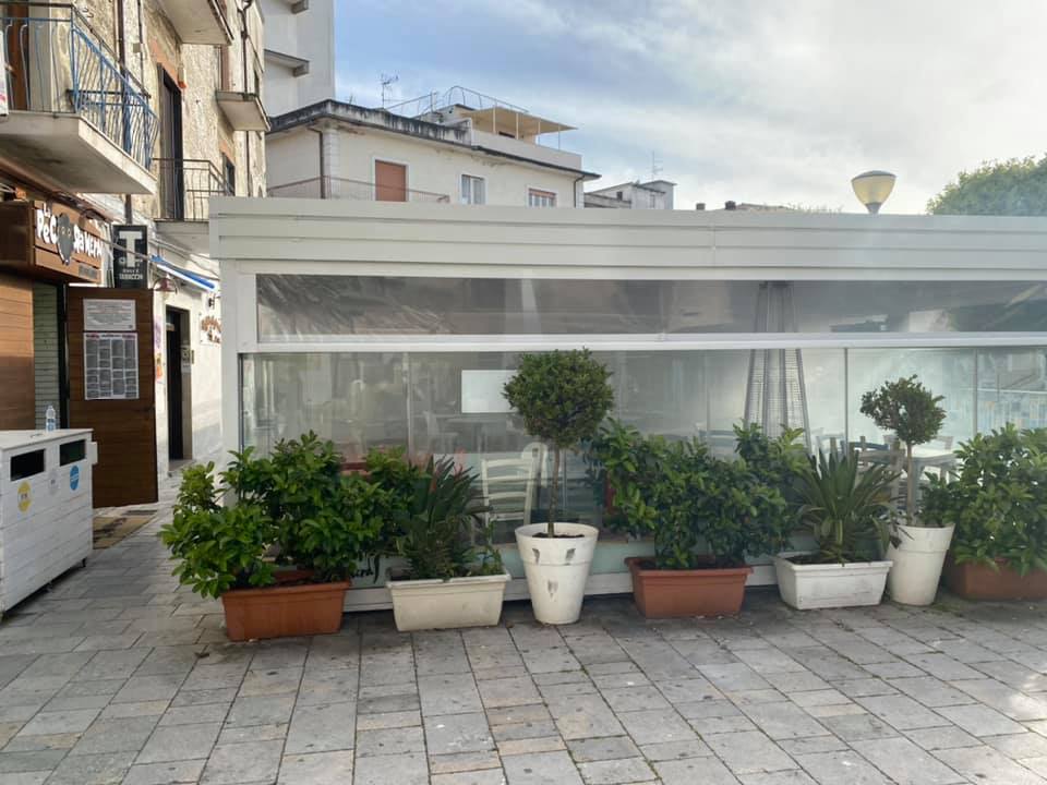 igienizzazione e pulizia veranda ristorante