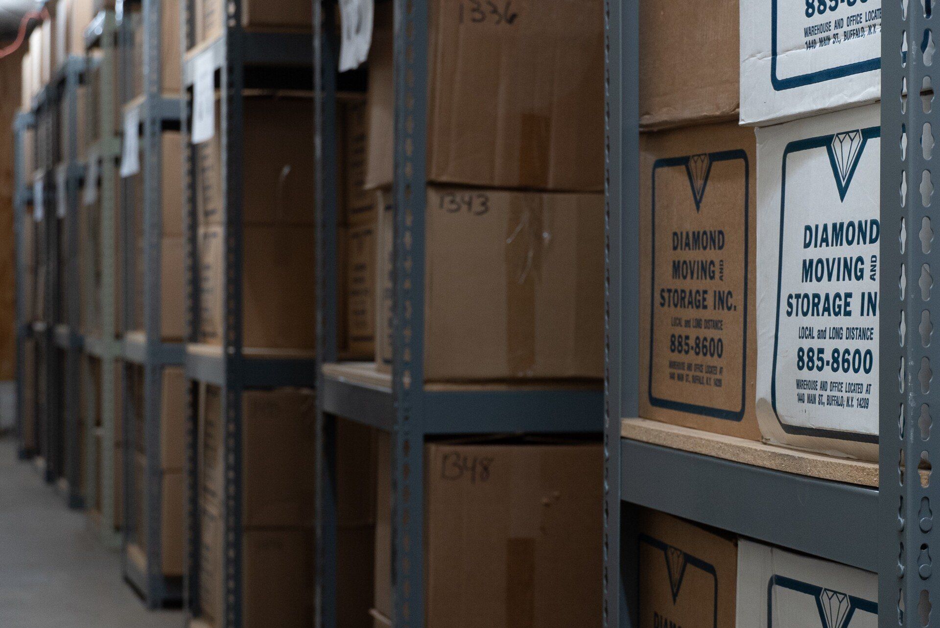 Important documents in files placed in the filing cabinet