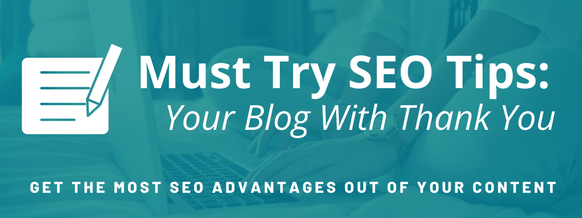 SEO tips for your blog