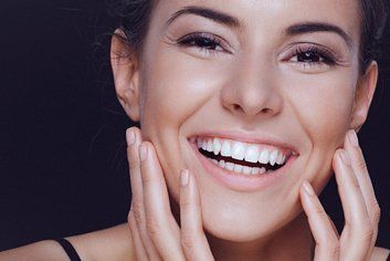lady smiling