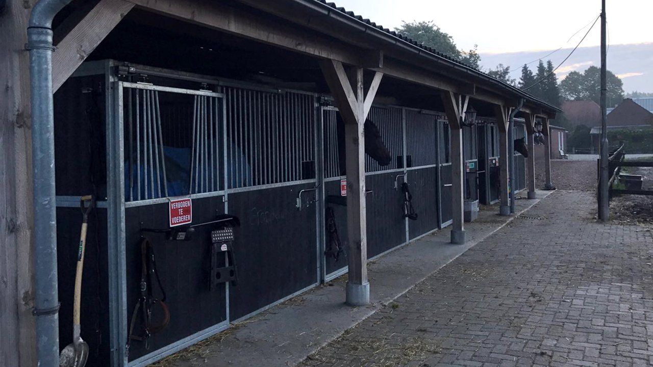 Keuze uit diverse soorten boxen voor paard en pony
