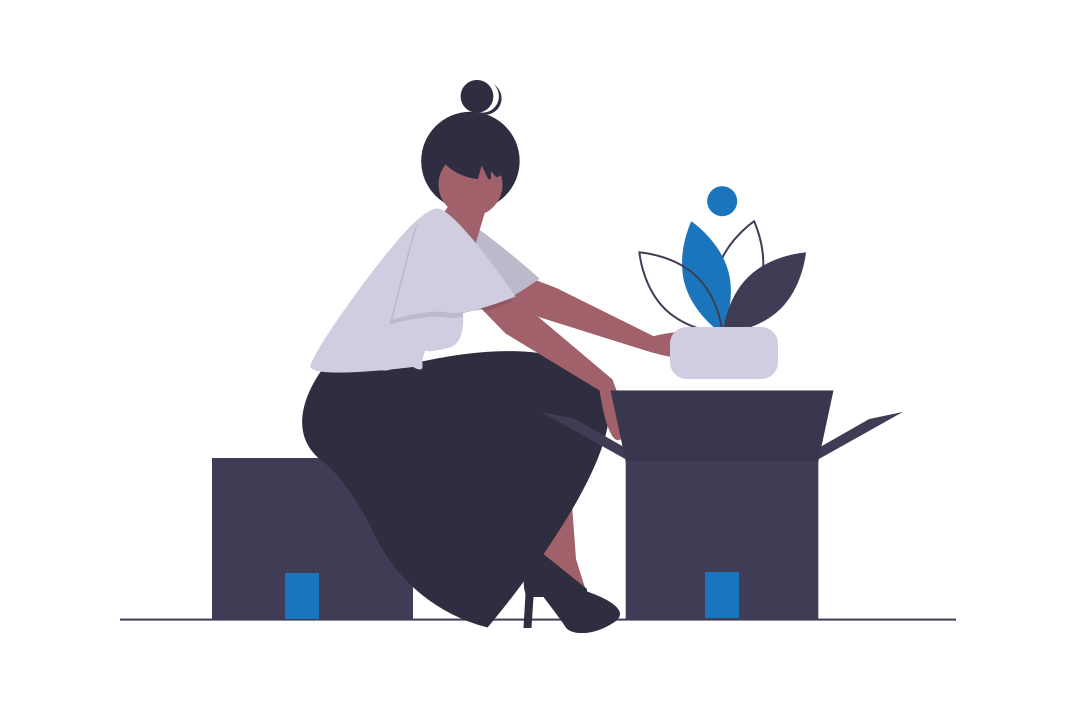woman moving icon