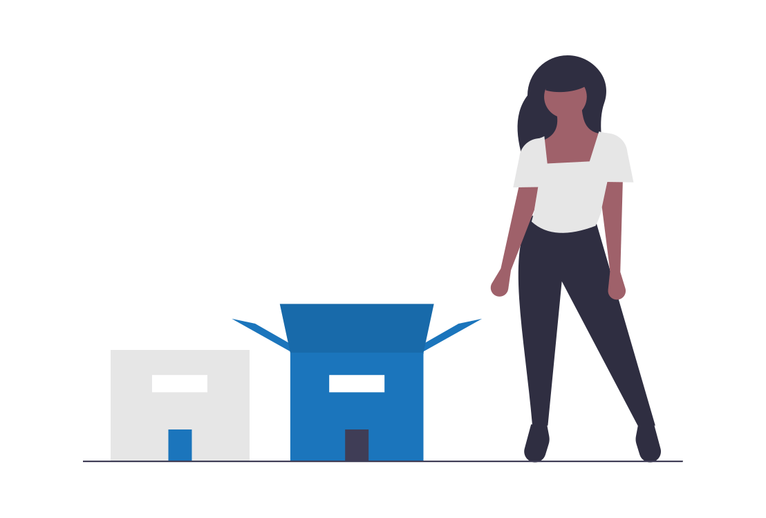 woman moving icon