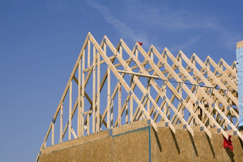 New build roof trusses