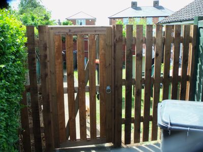 Custom timber gates