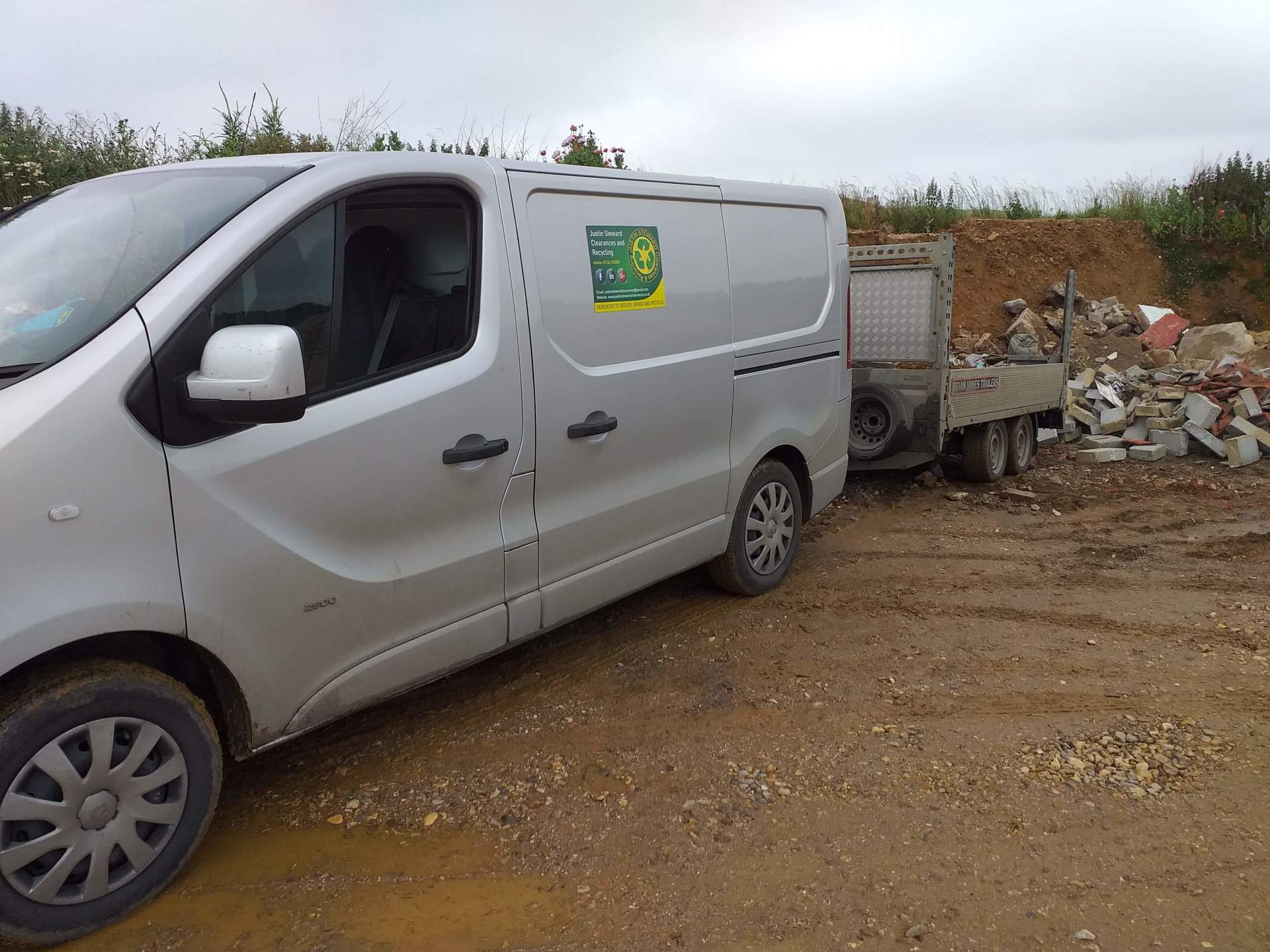 JSC van and trailer