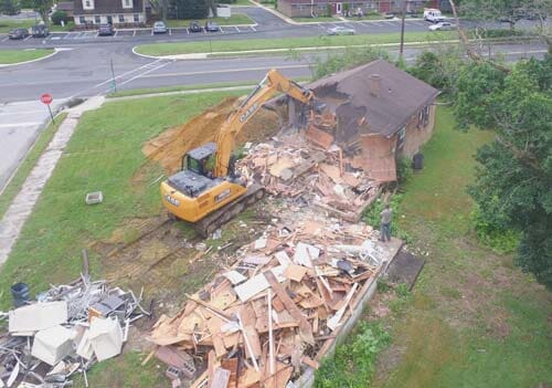 Top View Demolishing House — Demolition in Sewel, NJ