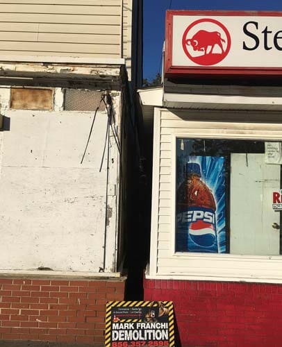 Commercial Building with Demolition Sign — Demolish in Sewel, NJ