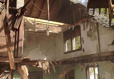 Ruined House — Demolition in Sewel, NJ Ruined House — Demolition in Sewel, NJ