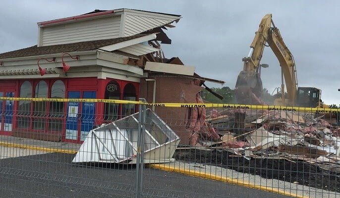Yellow Excavator — Demolition in Sewel, NJ Yellow Excavator — Demolition in Sewel, NJ