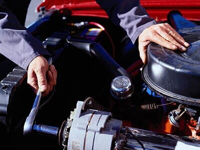 Mechanic Working on a Car Engine - Rebuilds in Saint Paul, MN