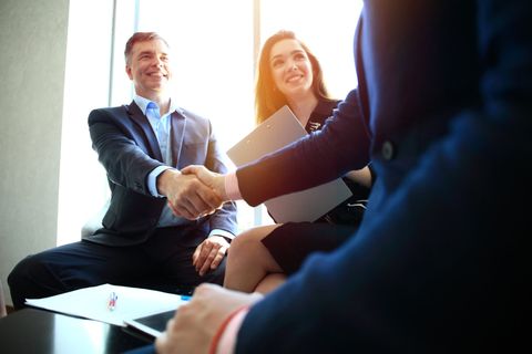 Social Security Attorney — People Shaking Hands in Southfield, MI Social Security Attorney — People Shaking Hands in Southfield, MI