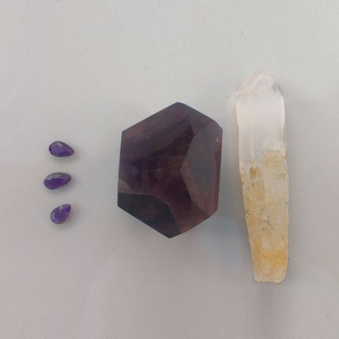 Amethyst Auralite 23 & Quartz give this Gem Elixir its magic