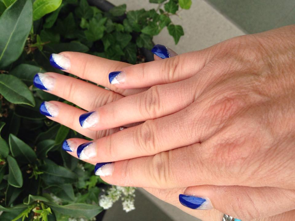 manicure bicolore