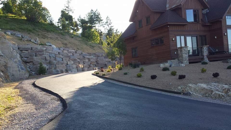 New Residential Asphalt Driveway
