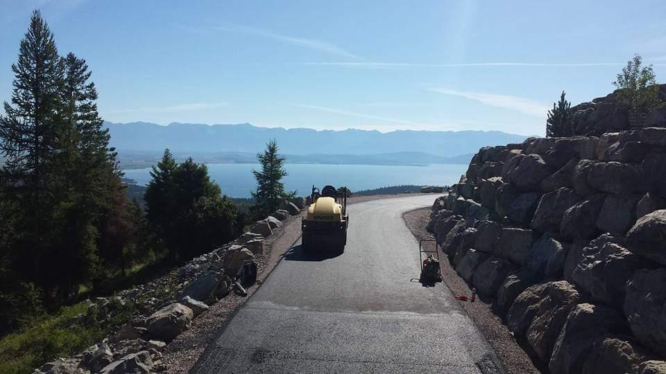 New Asphalt Roadway
