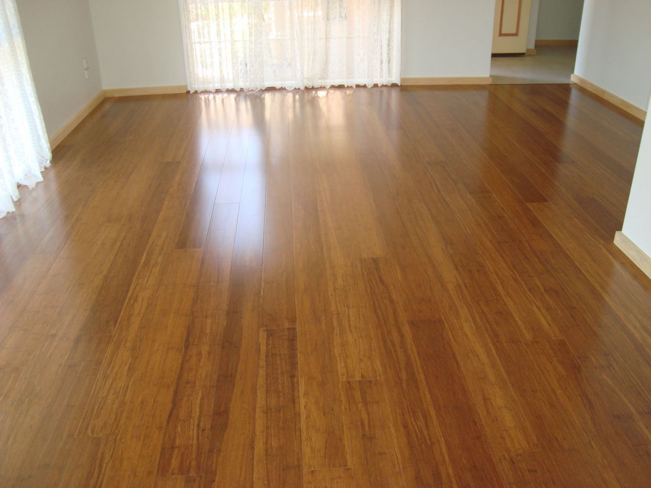 Floating Floor Bamboo Coffee