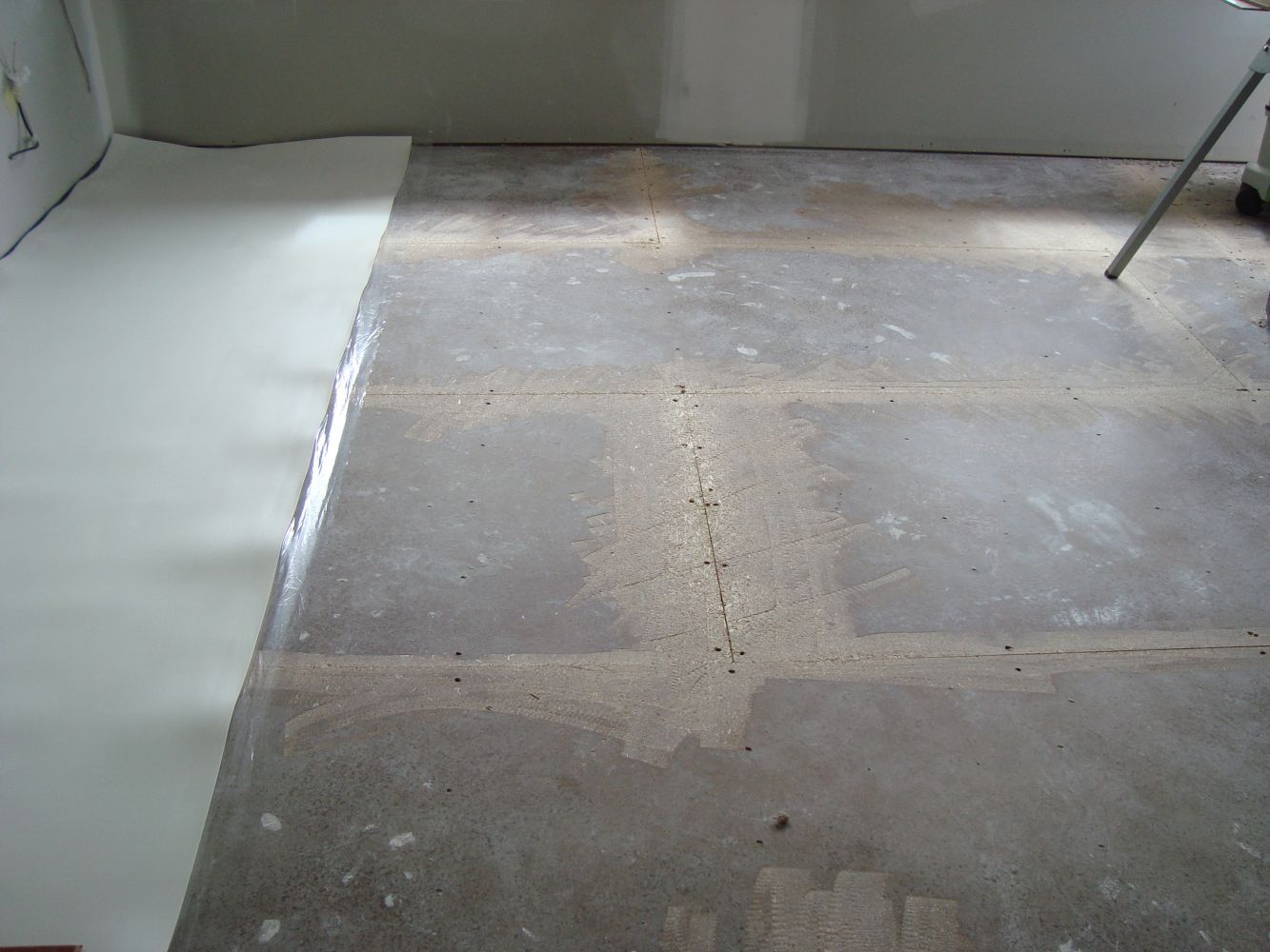 during installation