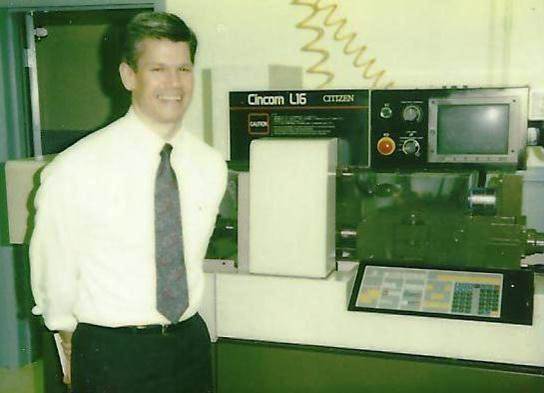 Marc Klecka pictured in front of the Citizen L16