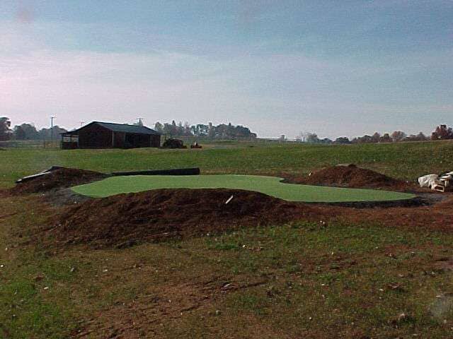 Land Shaping — Pile of Soil Around the Clean Landscape — Louisville, KY