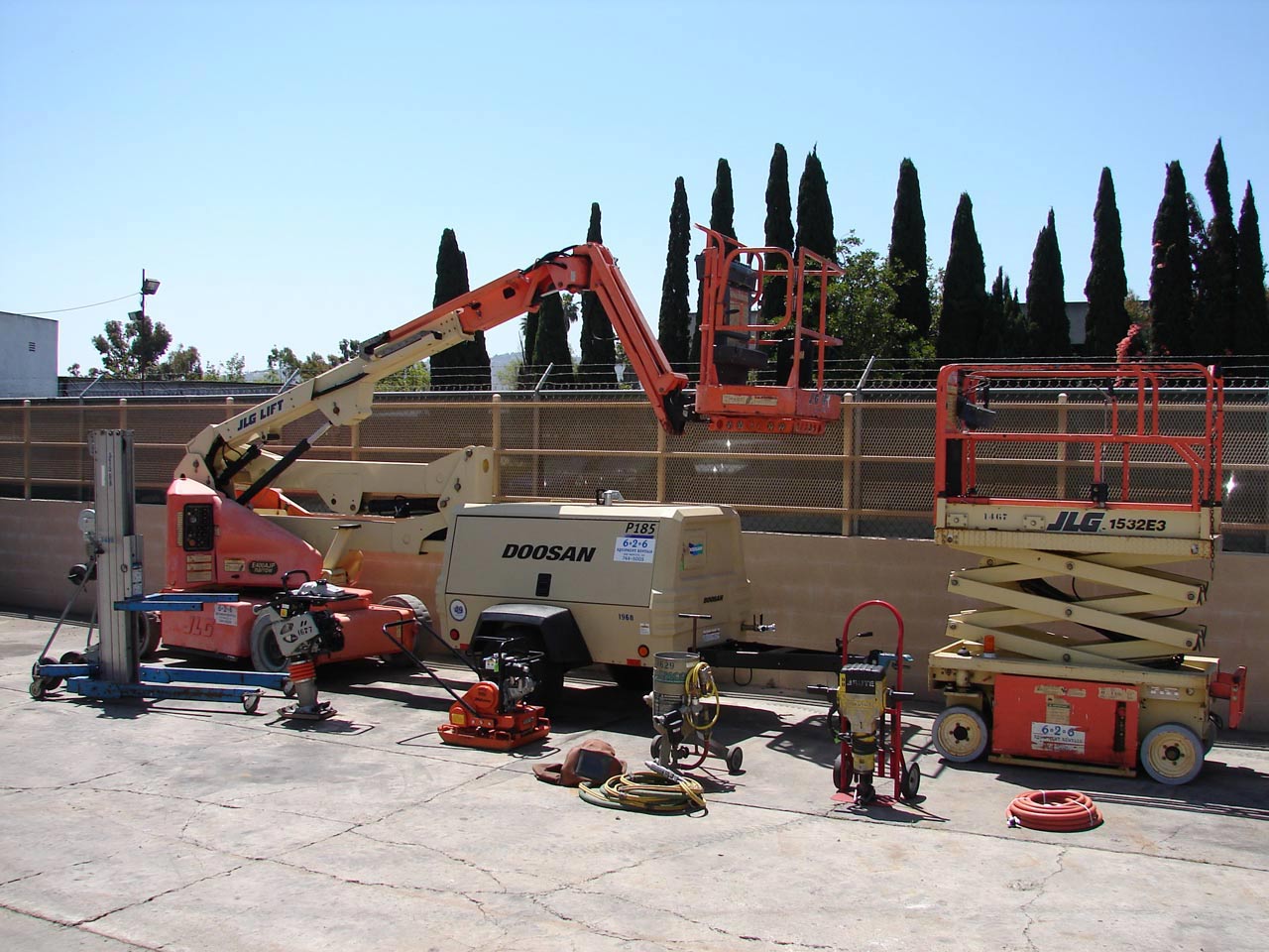 Heavy Equipment Truck — Company Owned Trucks and Lifts in San Marcos, CA Heavy Equipment Truck — Company Owned Trucks and Lifts in San Marcos, CA