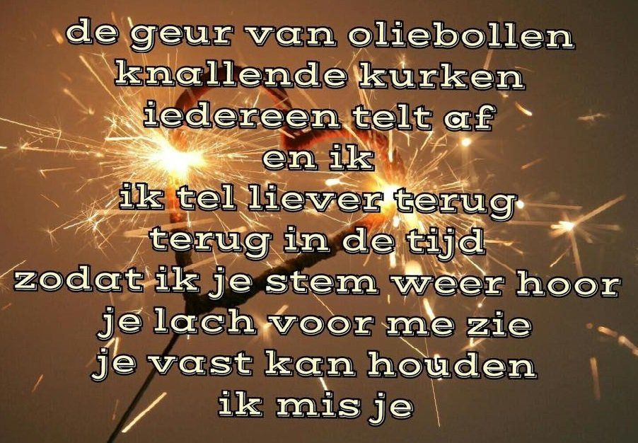 31 December 2015.  Je geboortedag... Het went nooit dat we je verjaardag niet meer kunnen vieren
