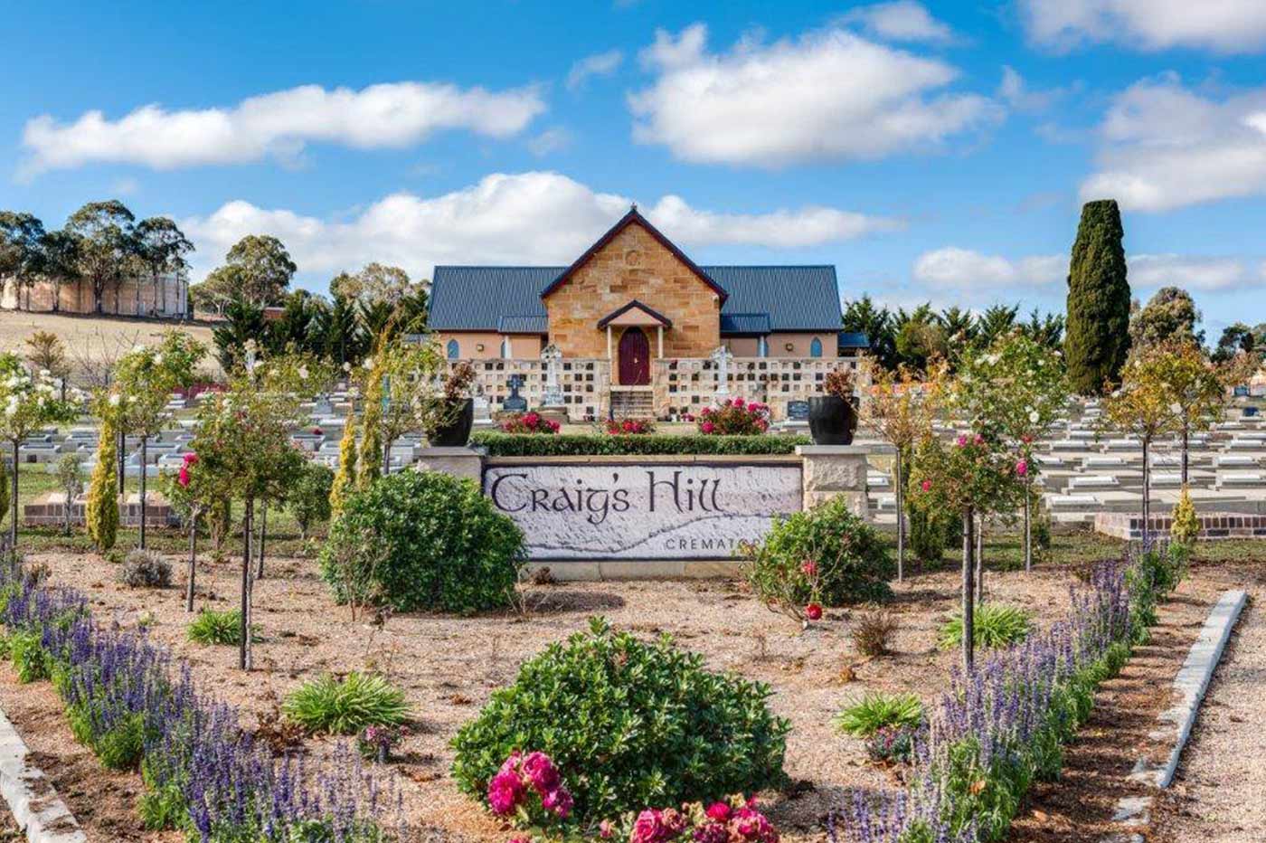 Craig's Hill Aerial View — Craig’s Hill Crematorium In Goulburn, NSW