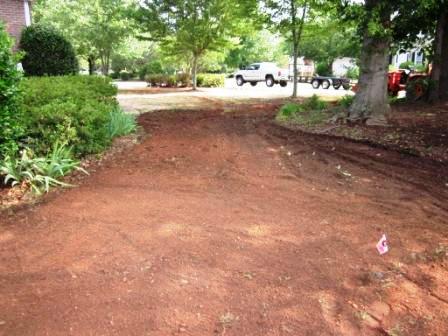 Parcel of Land After Landscaping