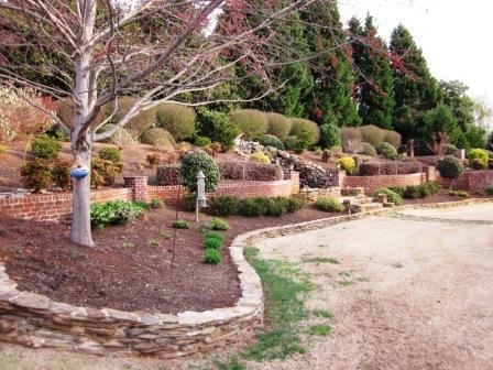 Garden Before Clean Up & Mulch