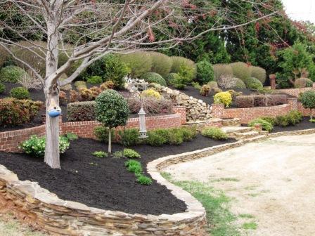 Garden After Clean Up & Mulch