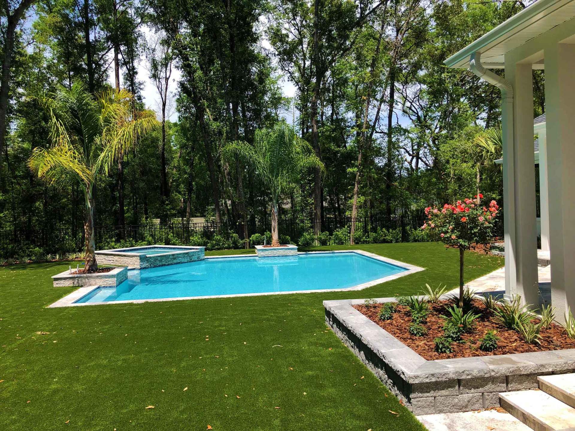 Beautiful Wide Backyard — Gainesville, FL — Lawn Enforcement Agency