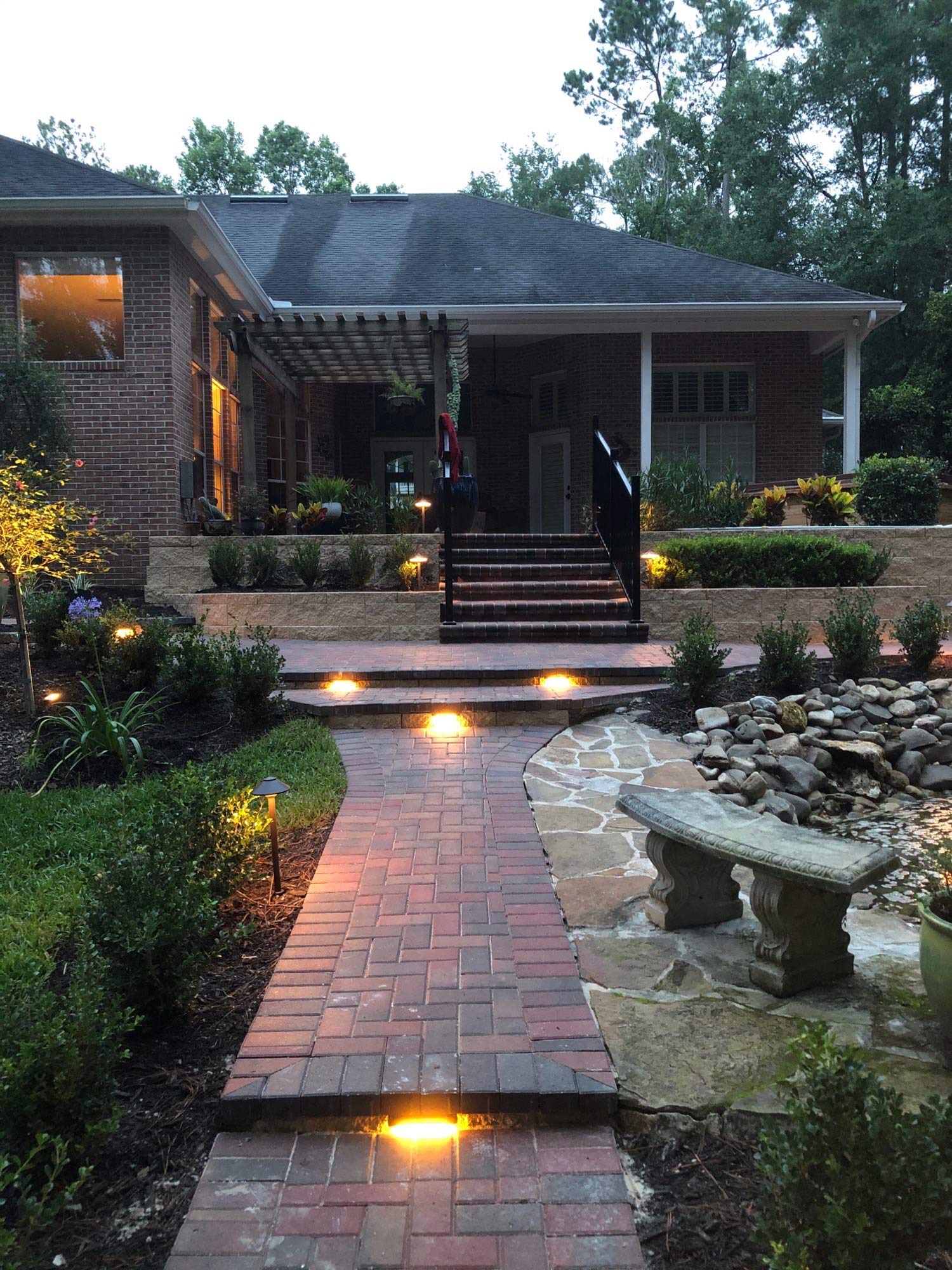 Walkway of House — Gainesville, FL — Lawn Enforcement Agency