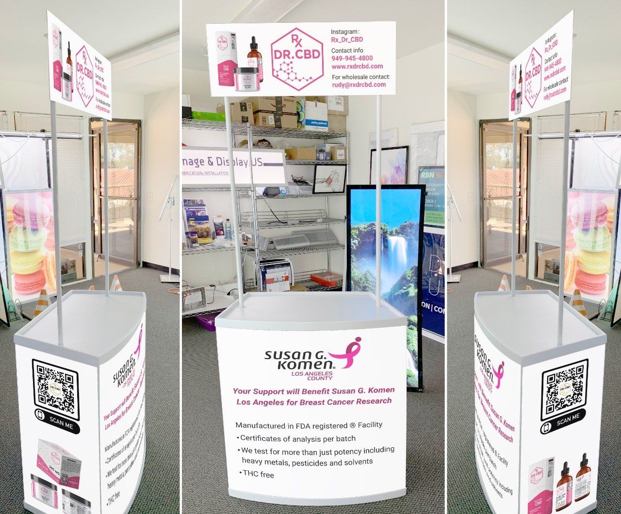 PROMO TABLES​  — Large Format Printing Machine in Operation in Mission Viejo, CA