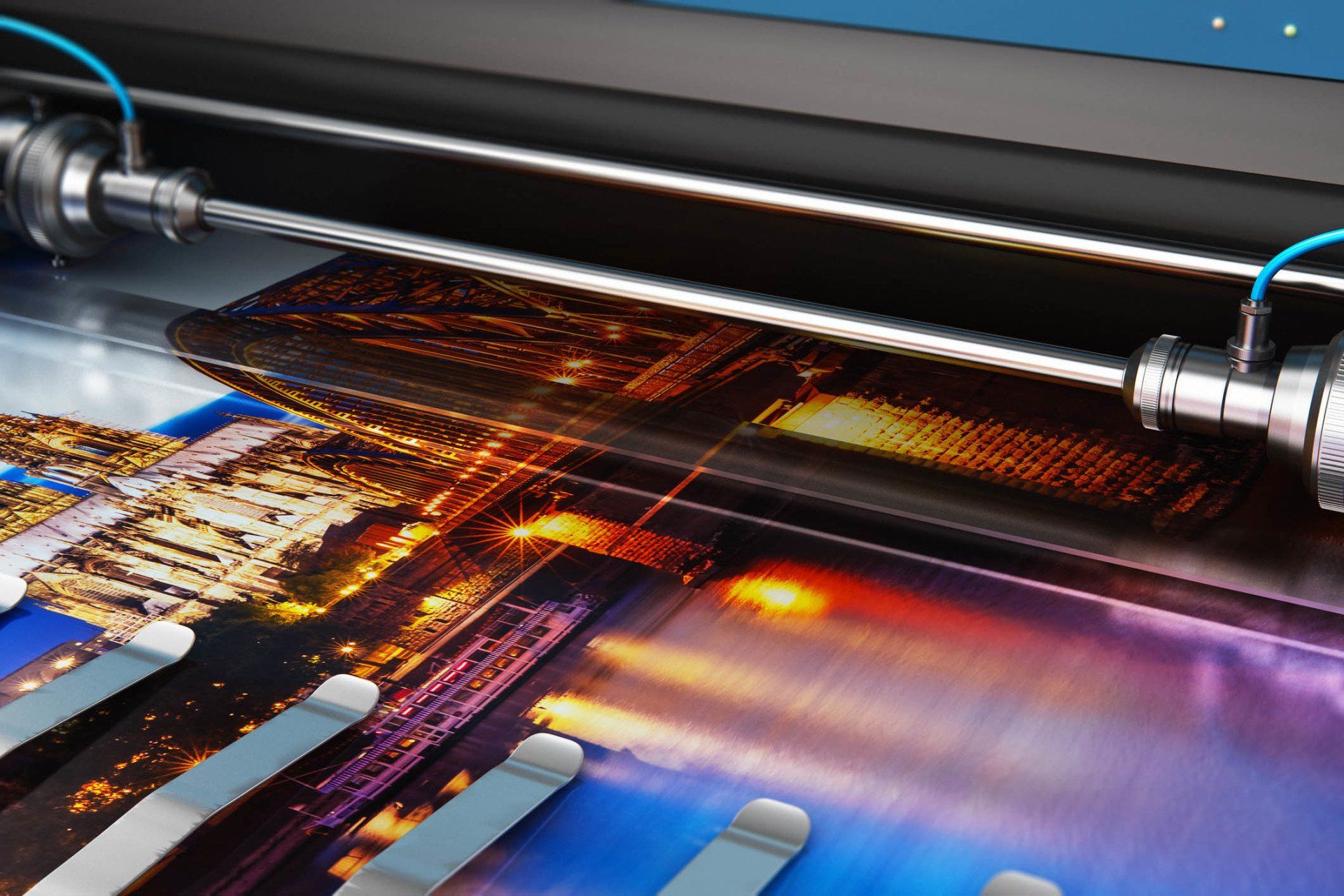 Printing Photo Banner on Large Format Color Plotter — Mission Viejo, CA — Elephant Signage & Display International Printing Photo Banner on Large Format Color Plotter — Mission Viejo, CA — Elephant Signage & Display International