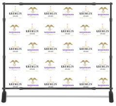 STEP & REPEAT BANNERS — Large Format Printing Machine in Operation in Mission Viejo, CA