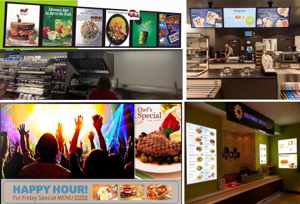 Food Court  Menu Signage — Mission Viejo, CA — Elephant Signage & Display International