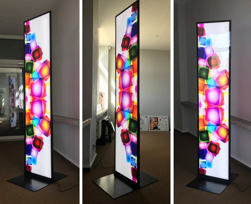 Pop Up Displays — Large Format Printing Machine in Operation in Mission Viejo, CA