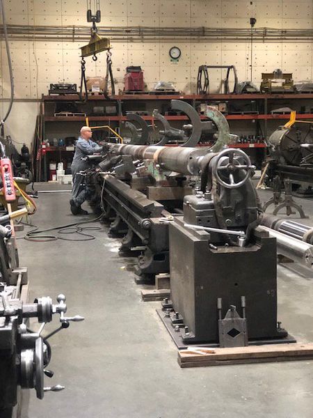 Repair Large Shafting