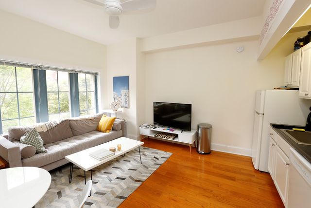 living room at 1824 Belmont