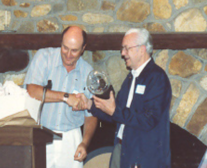 L to R: Mike Kutner and Paul Minton