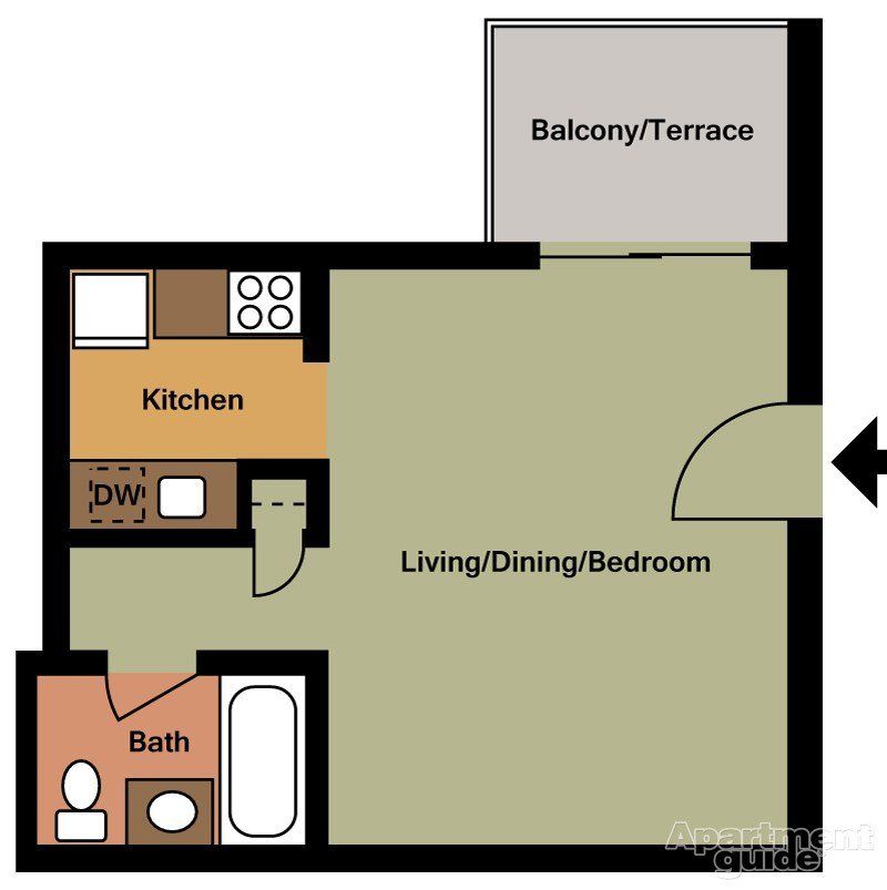 Studio Floor Plan