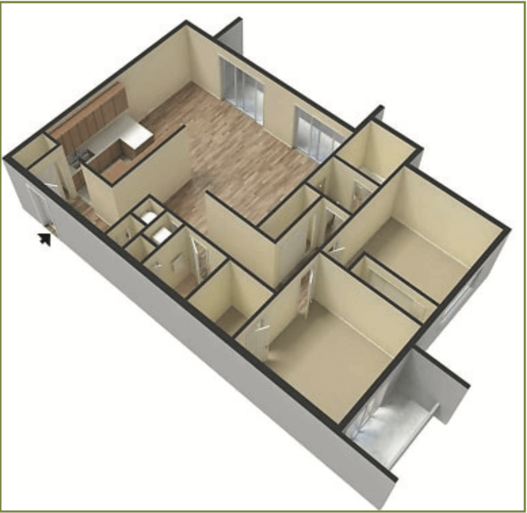 2 BED | 1.5 BATH