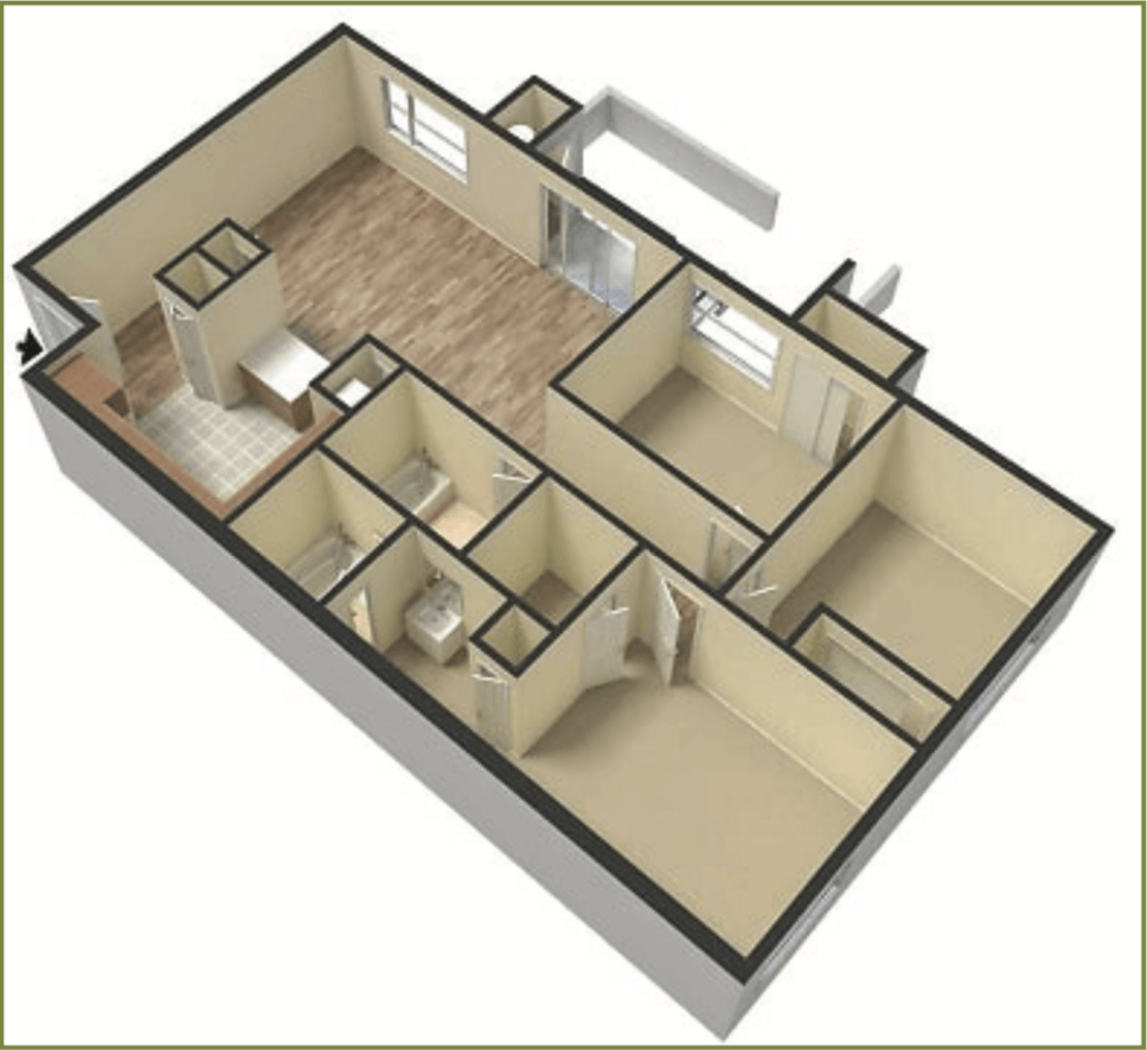 3 BED | 2 BATH