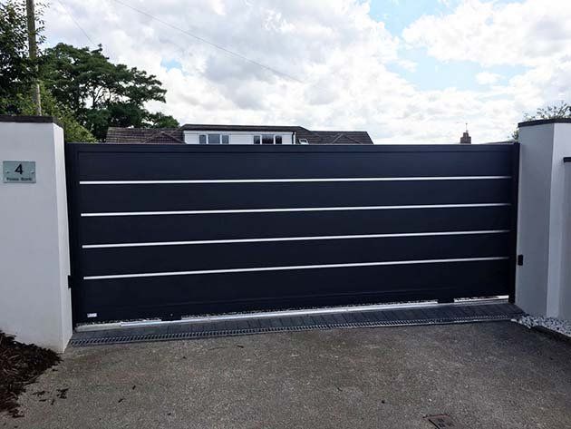 Contemporary Aluminium Gates