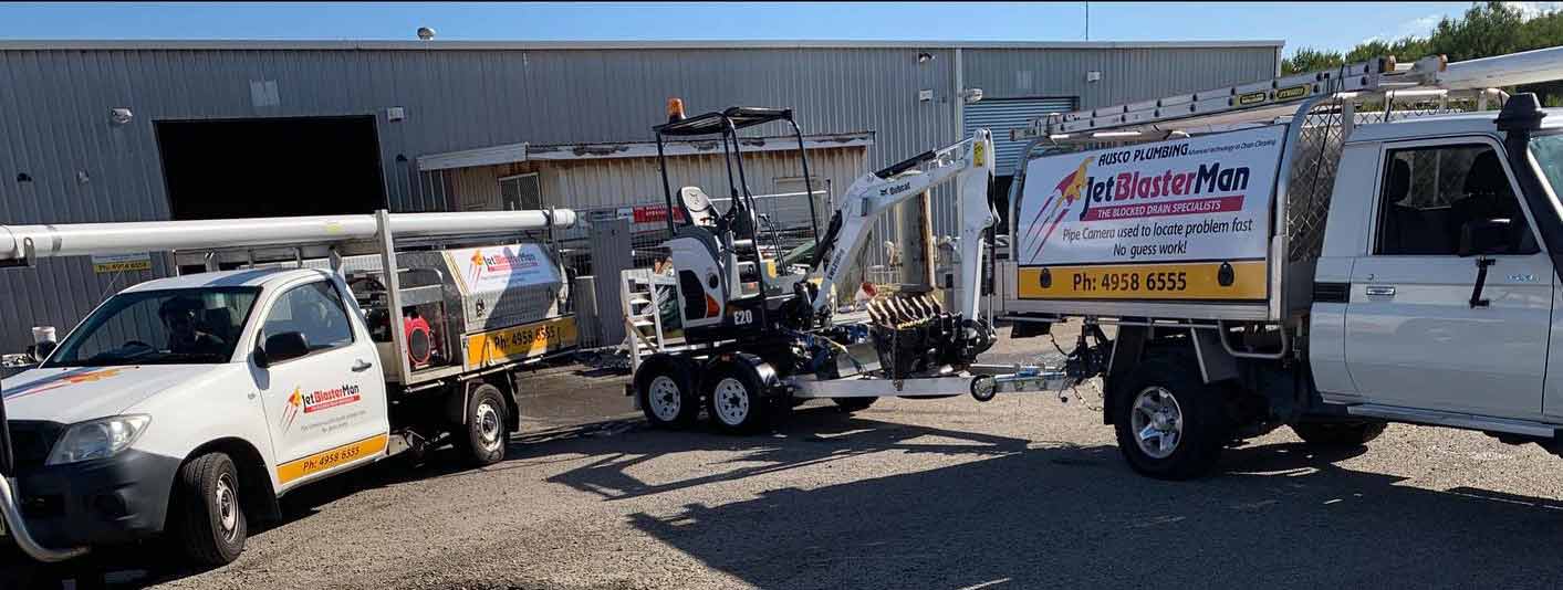 plumbing trucks