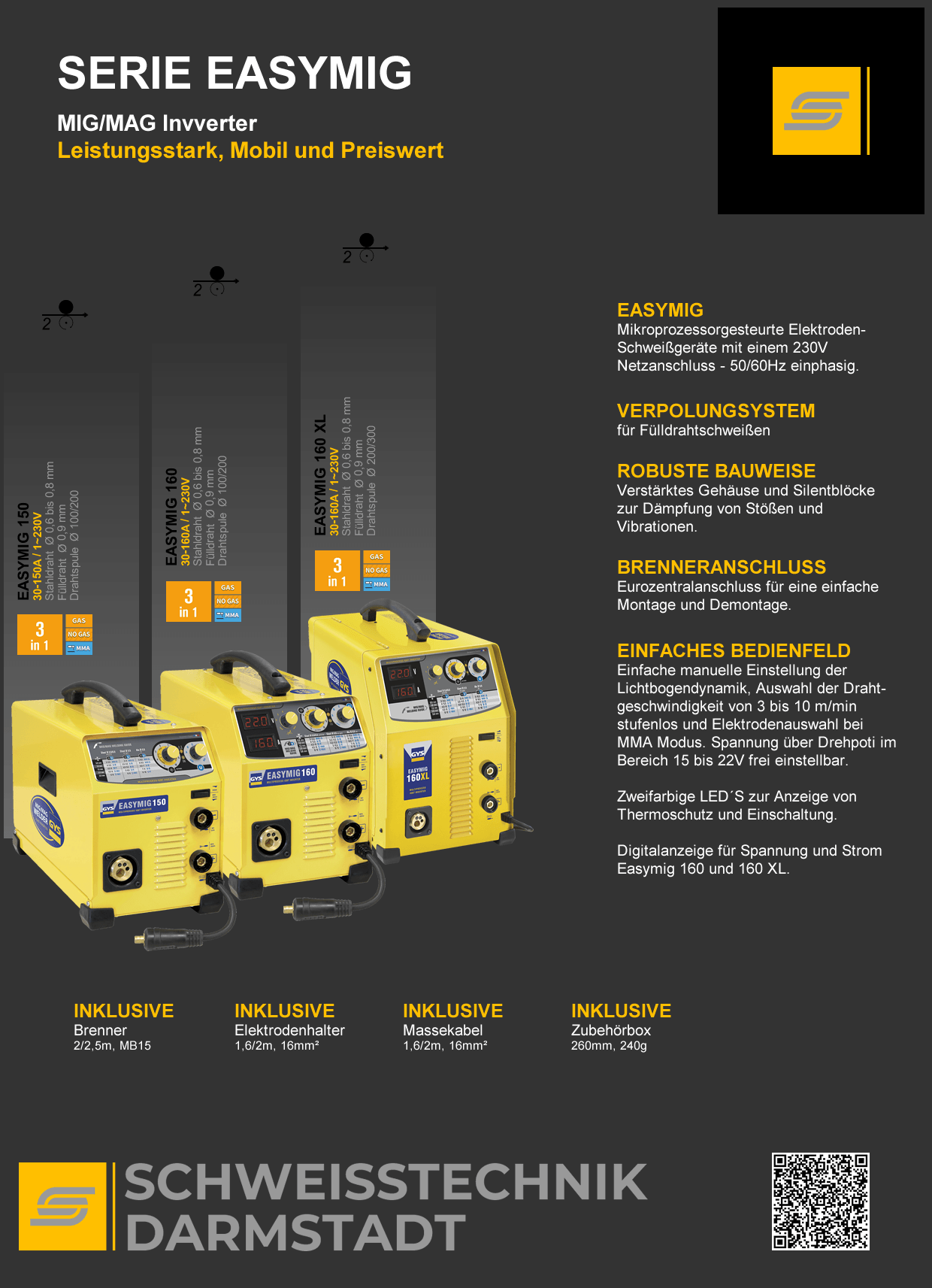 MIG/MAG INVERTER BY | SCHWEISSTECHNIK DARMSTADT