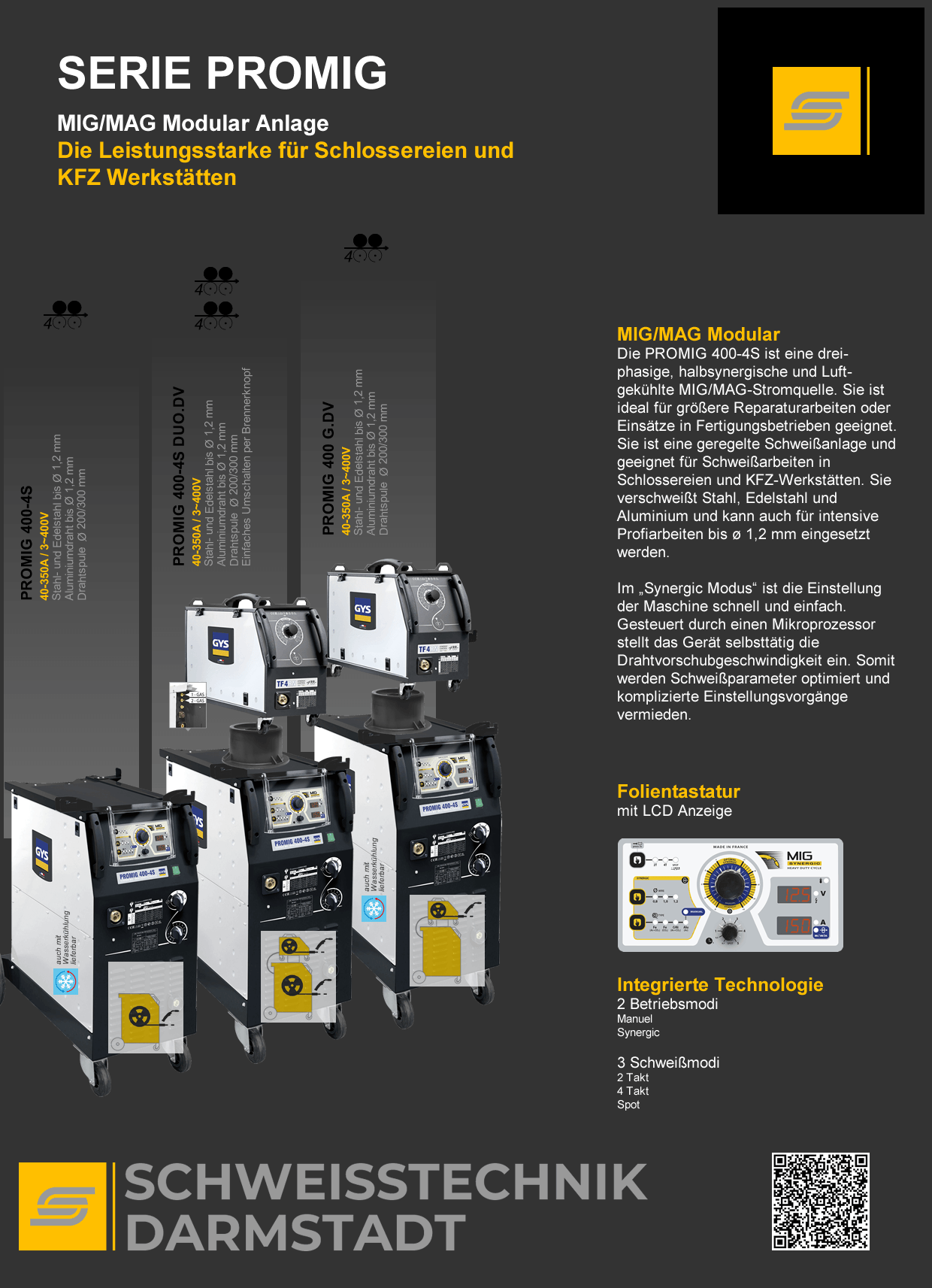 MIG/MAG MODULAR BY | SCHWEISSTECHNIK DARMSTADT