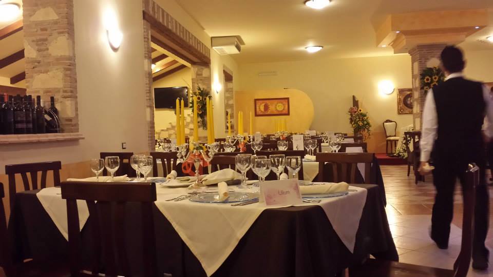 Allestimento sala interna