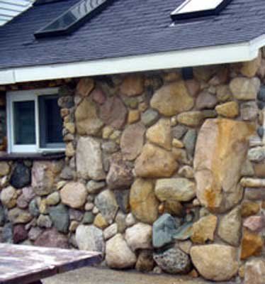 Stone Wall — St. Charles, MI — Nader's Masonry, Inc.